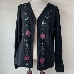 NWT Sheri Martin Cardigan Blouse and Matching Tank Top Size L